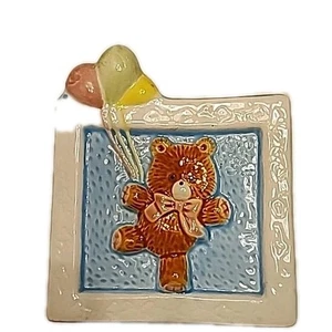 Globos Napco Baby Block Maceta Oso ABC Azul - Imagen 1 de 5