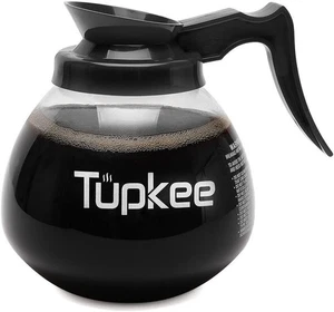 Cafetera Tupkee jarra jarra comercial reemplazo vidrio 12 tazas 64 oz - Imagen 1 de 10