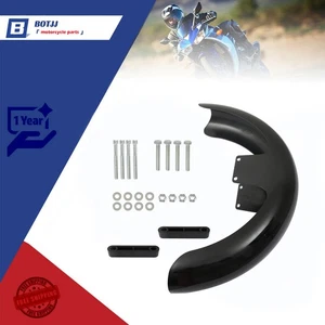 For Touring Electra Glide Street Glide 19" Wheel Wrap Front Fender bright black - Foto 1 di 14