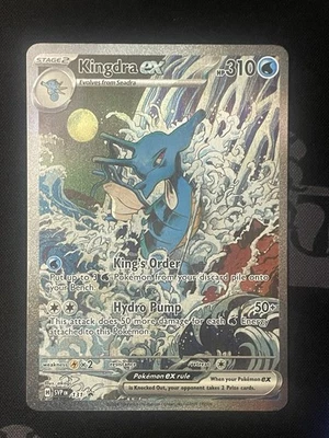 Kingdra EX 131 Scarlet & Violet Promo Holo Pokémon TCG Card - Image 1 of 2