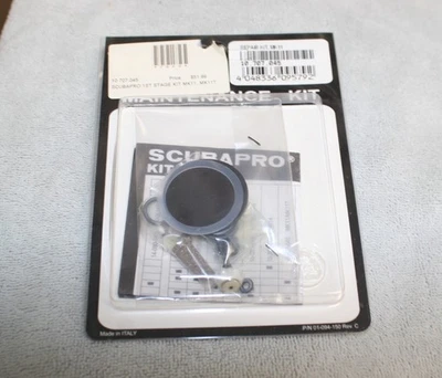 Scubapro MK 11 Service kit  scuba diving regulator rebuild New factory ONE KIT - Image 1 of 2