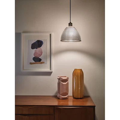 Мини-кулон Kichler матовый никель одиночный переходный тонированное стекло купол - Изображение 1 из 3