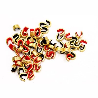 Reliable Brass Nock Nocking Points for Recurve Bows 5 Sets (Small/Medium) - Image 1 of 4