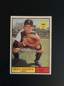 1961 Topps Set-Break #376 Mike Roarke Free Shipping  - Picture 1 of 2