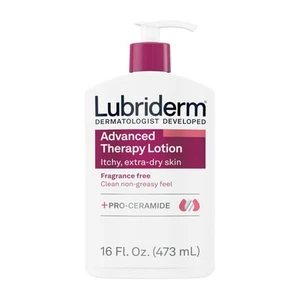 Lotto Lubriderm Advanced Therapy idratanti mani e corpo senza profumo - Foto 1 di 9