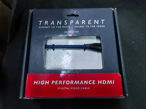Câble HPHDMI transparent NOS en 1,0 M, fabriqué en Chine - Photo 1/6