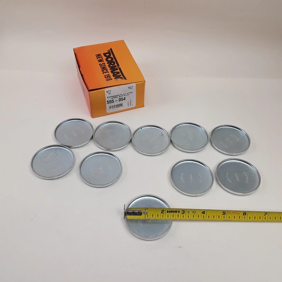 10 tapones de expansión de copa cónica inversa de acero 3/8 pulgadas SC 0,310" para Mercury, Ford Foto 1 de 4