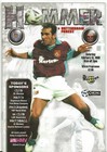 Football Programme>WEST HAM UNITED v NOTTINGHAM FOREST Feb 1999