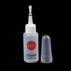 50ml Plastic Clear Alcohol Rosin Solder Flux Paste Bottle Dropper With Brush.l8 - Picture 1 of 7