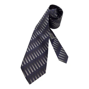 GUCCI Blue Striped Luxury Designer Silk Tie Made In Italy W: 3.75" EX COND - Picture 1 of 6