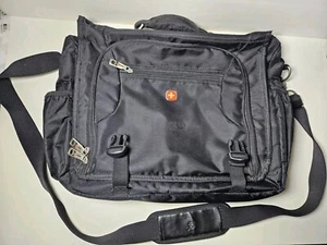 Swiss Gear Laptop Computer Travel Case Carry Bag 16” Black - Picture 1 of 13