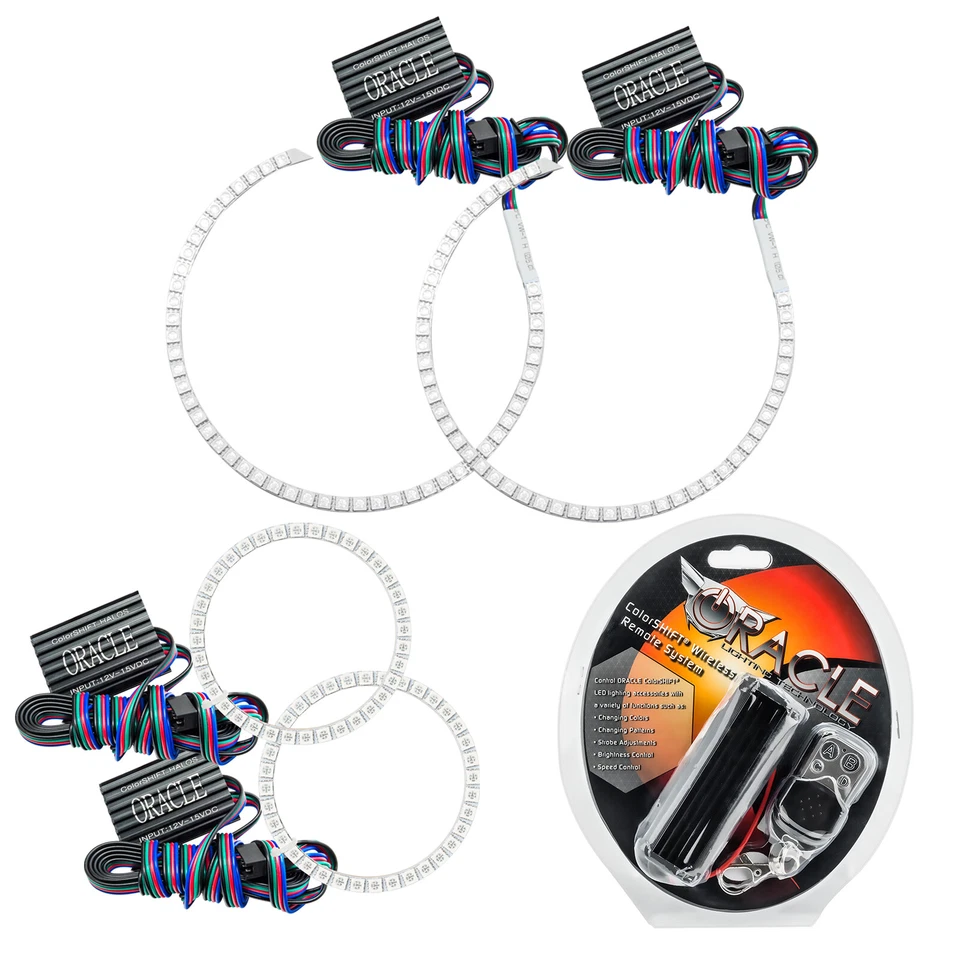 Kit de halo de faros LED para Mini Cooper Countryman Oracle 11-15 con controlador de RF Foto 1 de 1