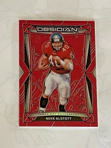 Mike Alstott 2024 Obsidian Red Color Match /49 #187 Tampa Bay Buccaneers - Bild 1 von 2