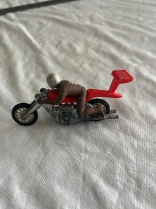 Vintage Hot Wheels RRRumblers Race Bike w Rider Motorcycle no 5 Die Cast 1970s - Picture 1 of 6