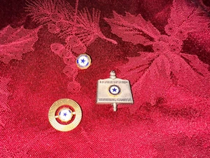 3 prendedores auxiliares vintage de la legión americana - Imagen 1 de 5