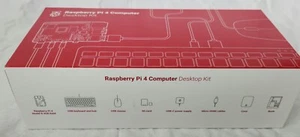 Raspberry Pi 4 Model B 2GB RAM Quad Core Cortex-A72 Computer - Desktop Kit - Afbeelding 1 van 4
