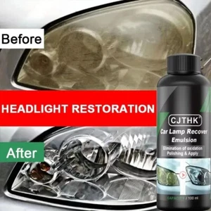 Car Headlight Restoration Polishing Kits Car Light Scratch Remover Repair Clean - Picture 1 of 20