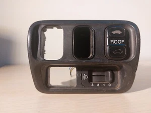 ORIGINAL HONDA PRELUDE 97-01 MK 5 GEN SUNROOF BUTTON DIMMER LAMP REGULATOR TRIM - Picture 1 of 5