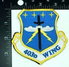 U.S. AIR FORCE 403D WING PATCH (AFD) AFRC KEESLER AFB, MS (1JULY 1994-PRESENT)
