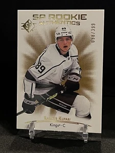 2021-22 UD SP Authentics Rookie Gold /399 Rasmus Kupari #132 Rookie (RC) - Picture 1 of 2