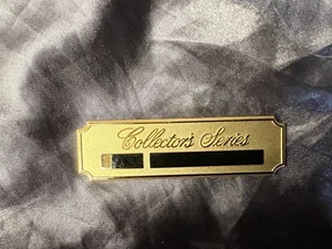 NOS 1979 Lincoln Continental Collector Series Dash Plaque Mark IV V VI Designer - Picture 1 of 6