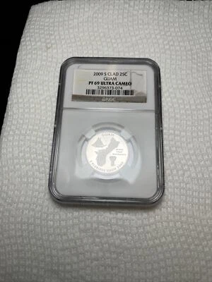 2009 S Quarter US Territories Guam PF69 Ultra Cameo NGC Certified - Image 1 of 4