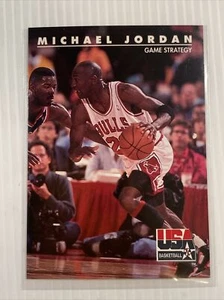 1992 SkyBox USA #39 Michael Jordan/Game Strategy - Picture 1 of 2