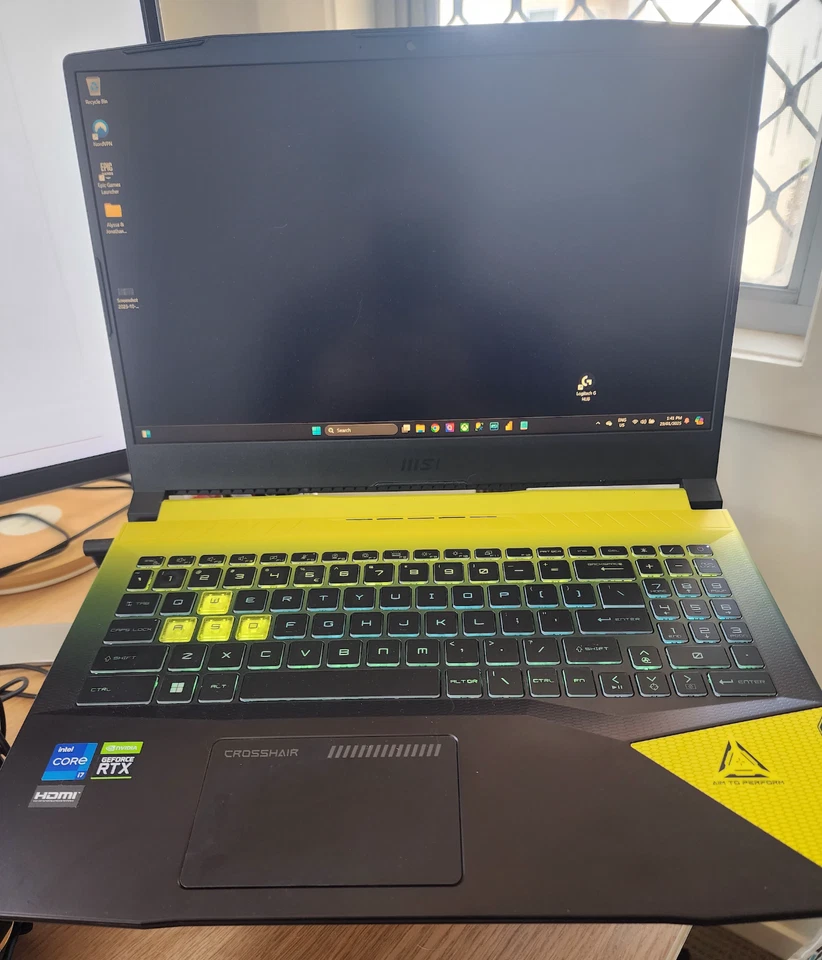 MSI Crosshair 15 15.6" QHD Gaming Laptop (12th Gen i7) [GeForce RTX3070/8GB] - image 1 of 4