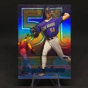 1999 Flair Showcase RANDY JOHNSON Sapphire Legacy Collection /99 Row 28L - Picture 1 of 2