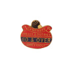 Vintage Campaspe Valley & District Bowls Group Member Lapel Pin Hat Badge Brooch