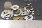 Vintage Mix Mechanical Wrist Watch Parts For Watch Maker Repair Work O 29675