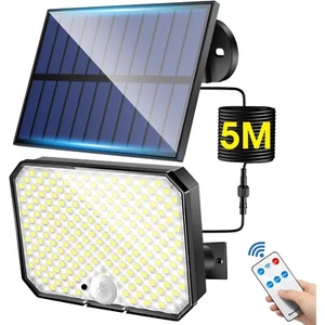 Solar Lights for Outdoor Use with Motion Sensor, Outdoor, 3 Modes Solar Light... - Bild 1 von 2