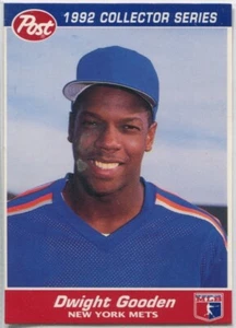 1992 MSA Post Cereal #5 Dwight Gooden New York Mets - Picture 1 of 6