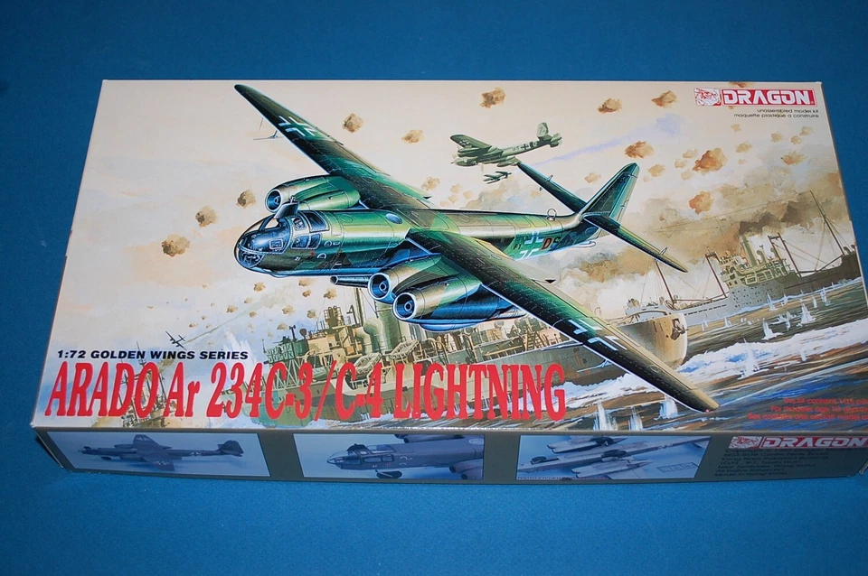 Dragon 5004 - Ar 234C-3/C4 Lightning  scala 1/72 - Immagine 1 di 1