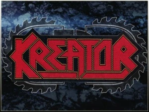 KREATOR - Logo Cut Out PATCH NEW, Thrash Metal, SLAYER, SODOM, DESTRUCTION - Bild 1 von 1