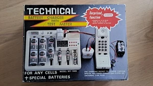 Ladegerät Technical Strom einstellbar AA, AAA, 9V Block, 3V, 6V, 12V über Kabel - Bild 1 von 2