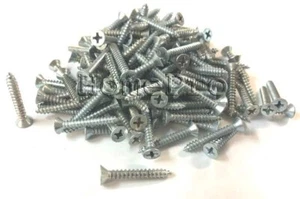 #12 x 2 TORNILLOS DE CHAPA PLANA HD PHILLIPS (122) AUTOGOLPE SMS ZINC SHP GRATIS - Imagen 1 de 1