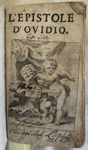 Die Episteln Von Ovid In Terza Rima Angelo Rodolfini Ippolito Aurispa 1682 - Bild 1 von 7