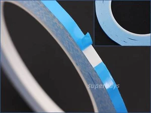 White 5mm x 25m Double Sided Thermal Transfer Adhesive Tape Heat Sink Repair - Picture 1 of 5
