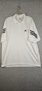 Adidas Polo Bianca Golf Shirt Taglia Large Climacool. - Foto 1 di 8