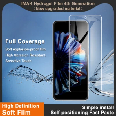 imak For ZTE nubia Flip2, Full Film Soft Hydrogel Front Screen Protector - Image 1 of 4