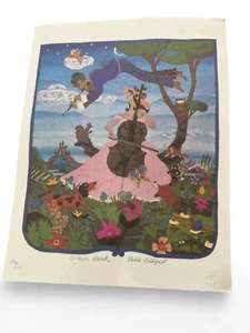 DOREEN BECK & DINK SIEGEL "FANTASY" UNITED NATION AGEING WFUNA ART 1993 - UN - Picture 1 of 14