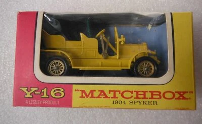 Matchbox Models Of Yesteryear #16 Lesney England 1904 Spyker Y16  - Image 1 of 4