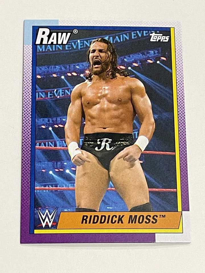 2021 Topps Heritage WWE #36 - Riddick Moss - Image 1 of 2