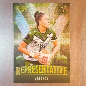 2025 NRL Elite Representative Zali Fay Card REP46 Maori Rugby League - Picture 1 of 2