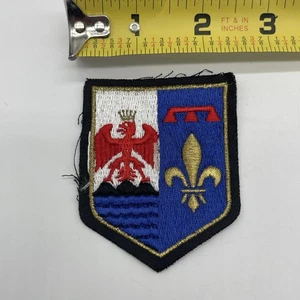 French Military Gendarmerie Alpes Cote D’ Azur Patch French Police Coat Of Arms - Picture 1 of 4