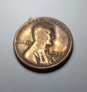 1922 D/ weak D Lincoln Wheat Cent  Nice penny WEAK REVERSE - Picture 1 of 11
