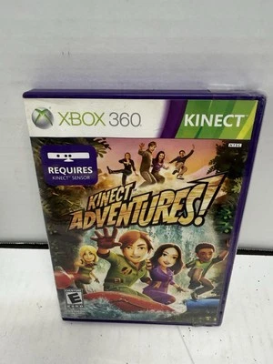 Kinect Adventures (Microsoft Xbox 360, 2010) CIB Complete w Manual Video Game - Image 1 of 2