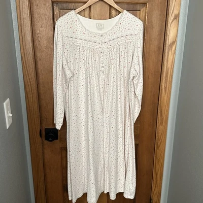 Eileen West Nightgown XL (18/20) Floral Farmhouse Cottagecore Comfy Cozy 💕 - Image 1 of 4