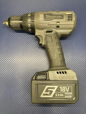 Snap-On CDR9050GM 18V 1/2" Drive MonsterLithium Hammer Drill with 5.0Ah Battery - Image 1 of 4